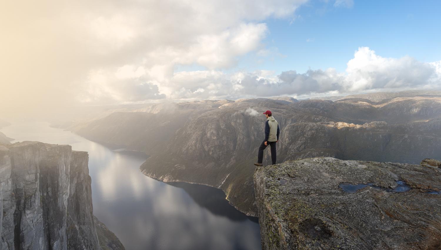 Remember not to go too close to the edge