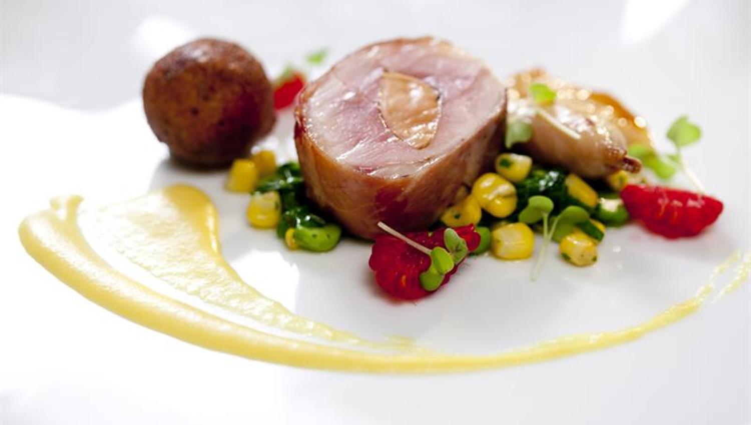 Detail photo of dish.