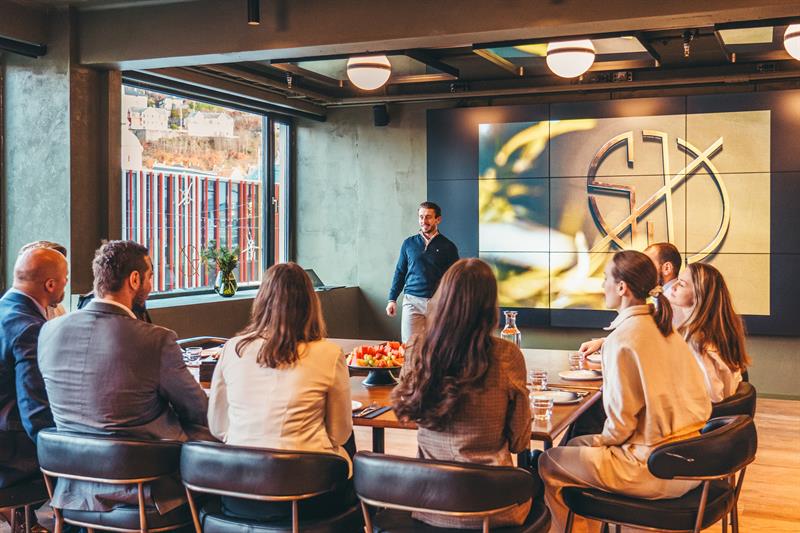 The meeting room Sjø