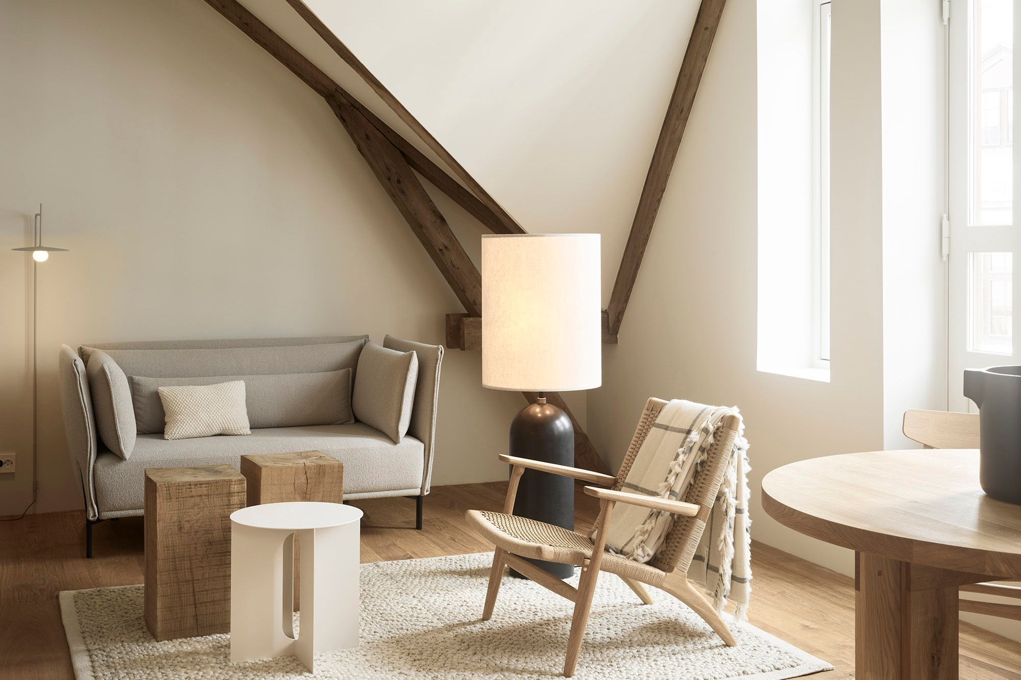 Sittegruppe på rommet hos Hotel 1904