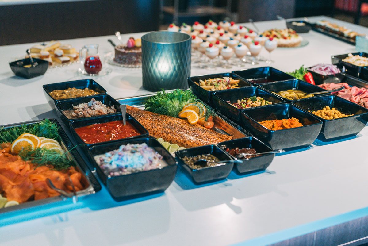 buffet på Hotell Vic