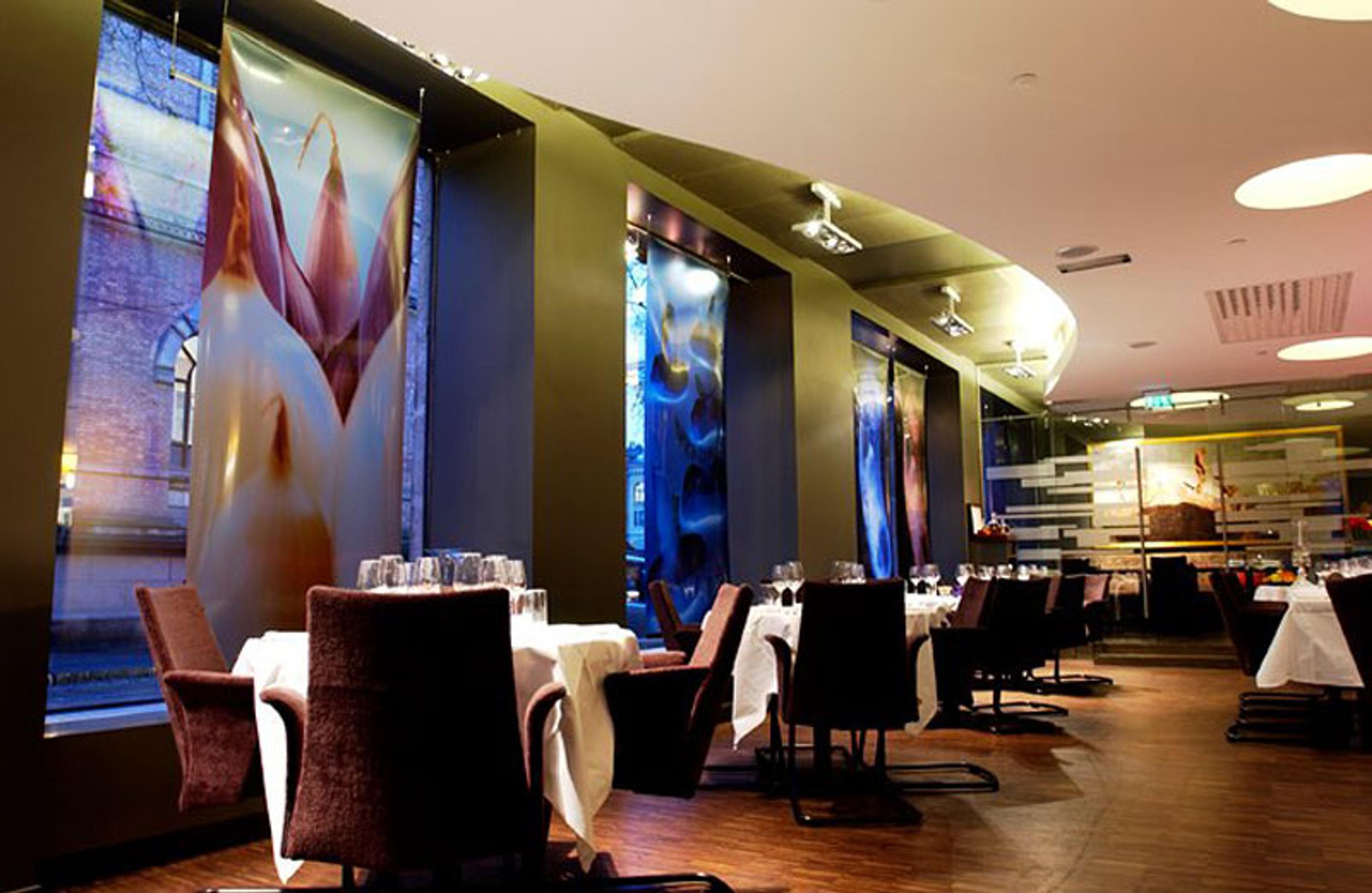 interior at the restaurant