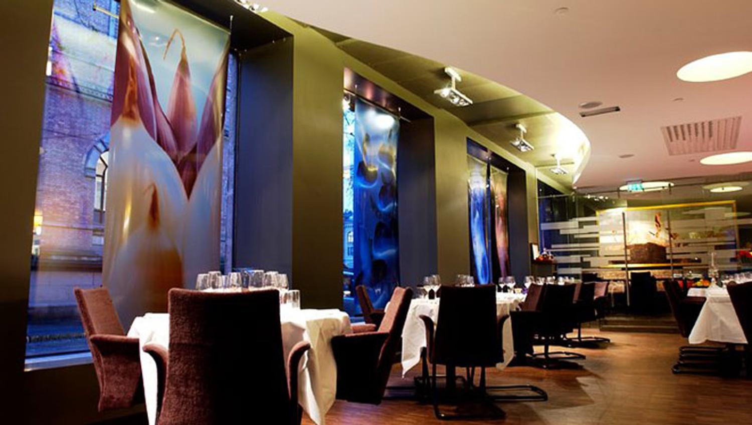 interior at the restaurant