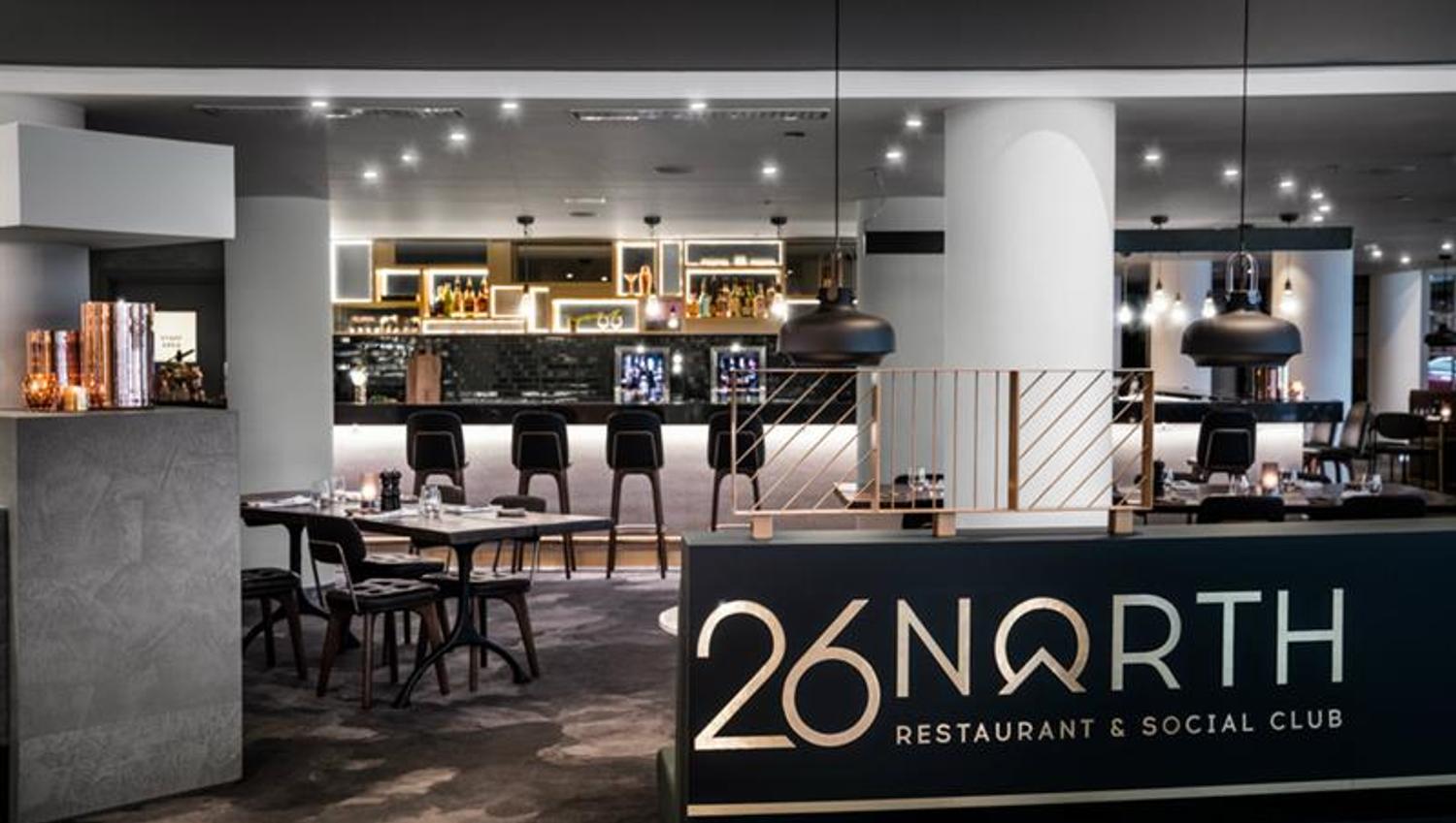 Entrance to the restaurant