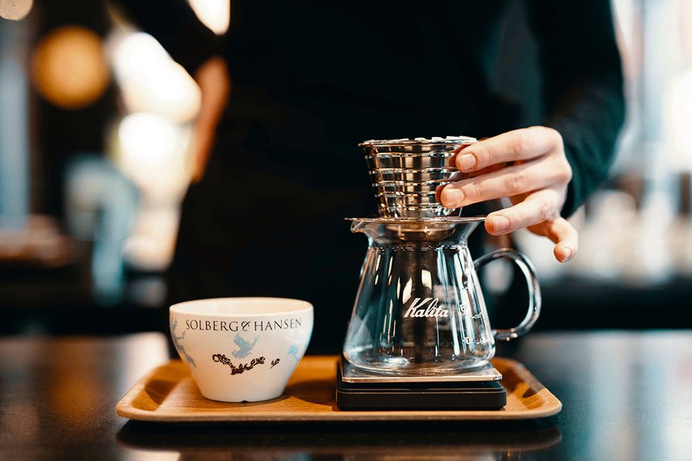 Eksklusiv kaffebrygger