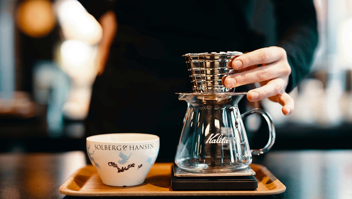 Eksklusiv kaffebrygger