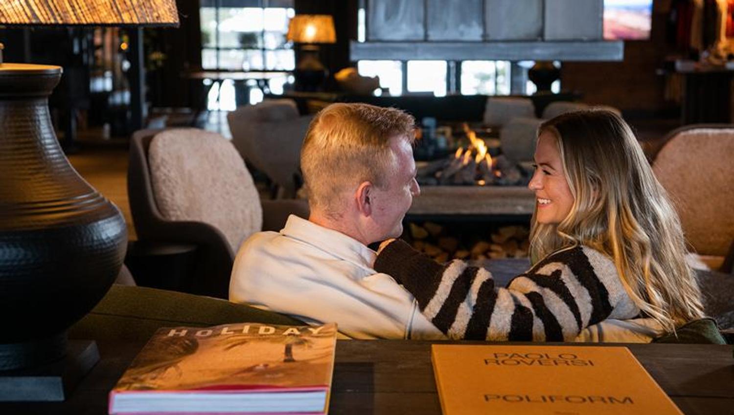lounge på Gaustablikk Fjellresort