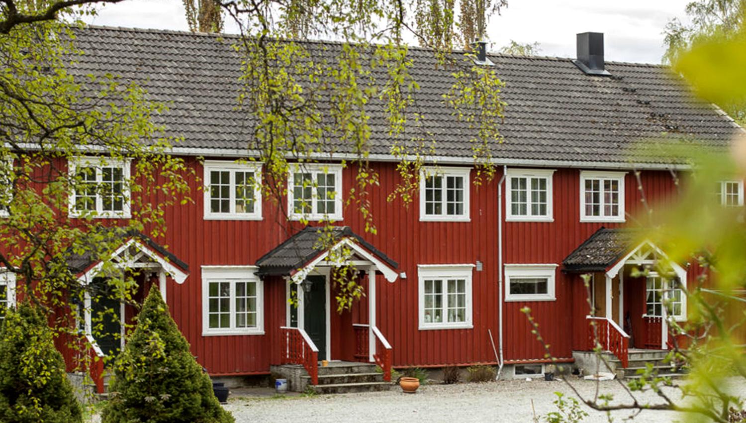 Inderøy Gårdsbryggeri, langs Den Gyldne Omvei - hovedhuset
