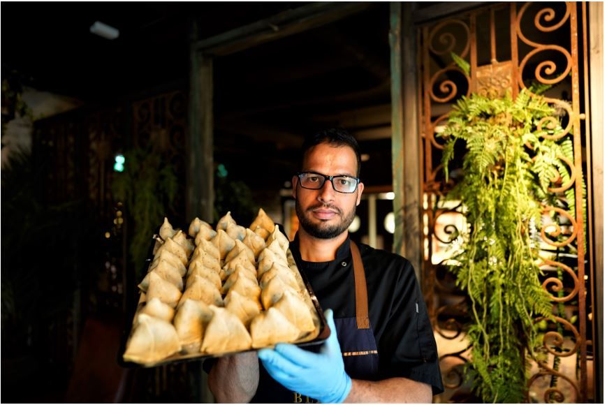 Indian food dish at Indie Restaurant