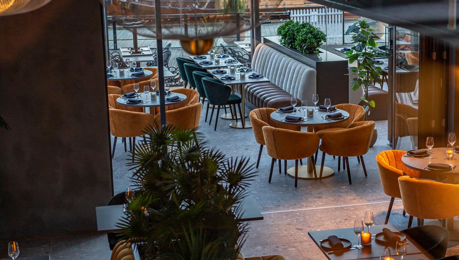 Oversiktsbilde av Foyn restaurant
