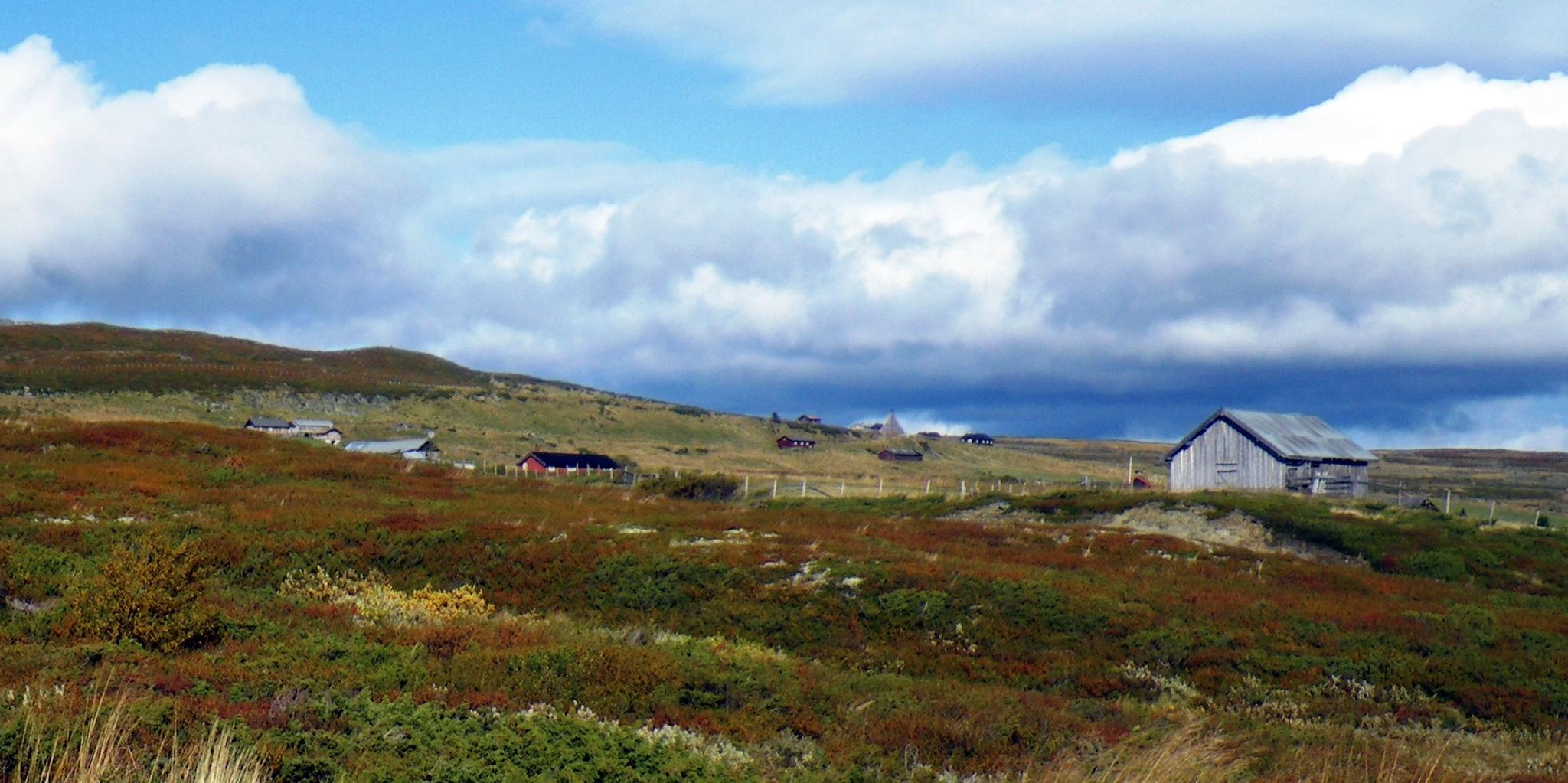 Frå Nystølkyrkja mot Trettestølen
