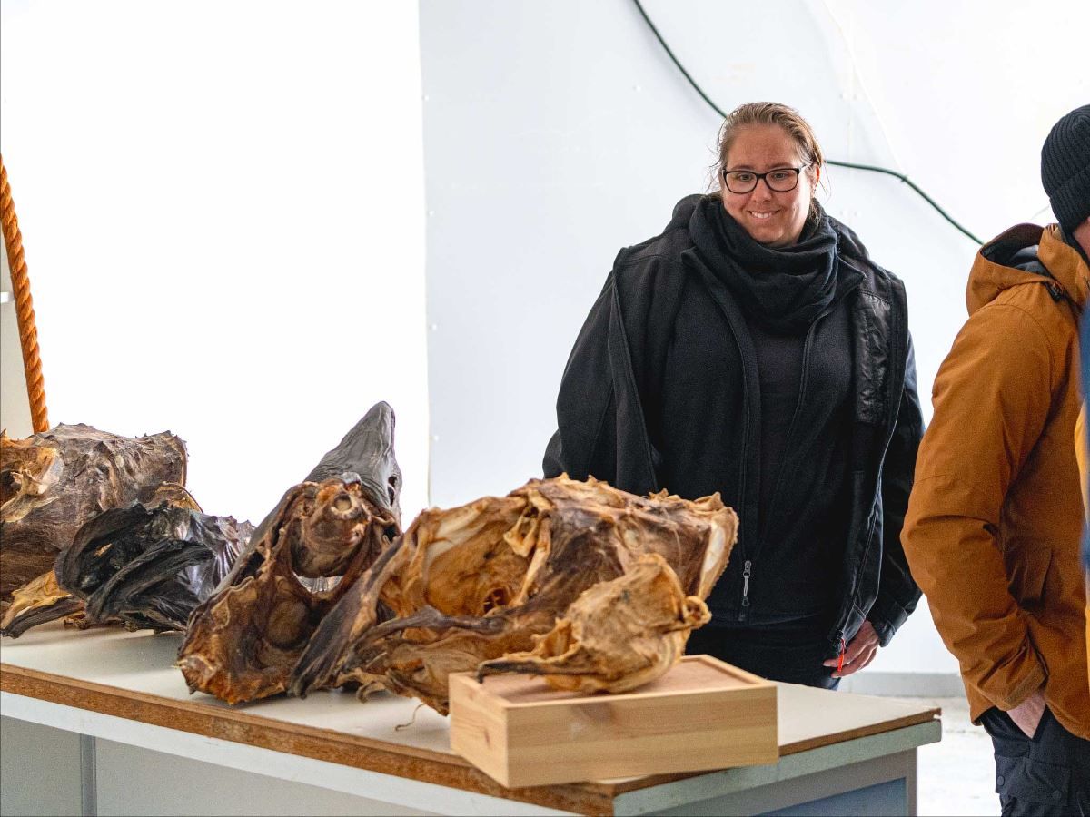 Guests see the fishy display