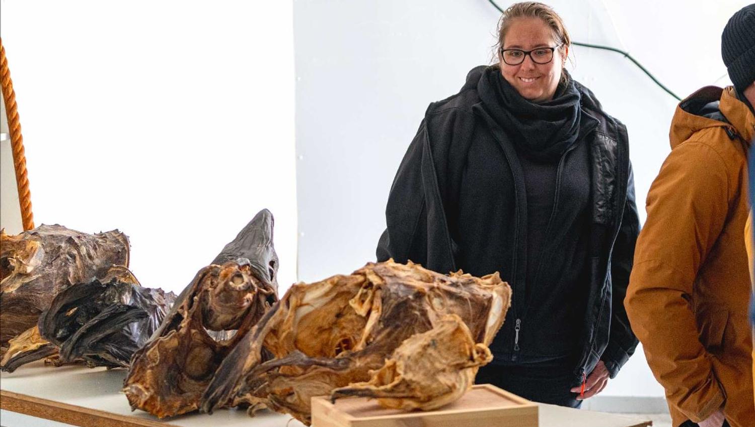 Guests see the fishy display