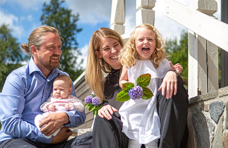 the host family that runs Tuddal Høyfjellshotel 