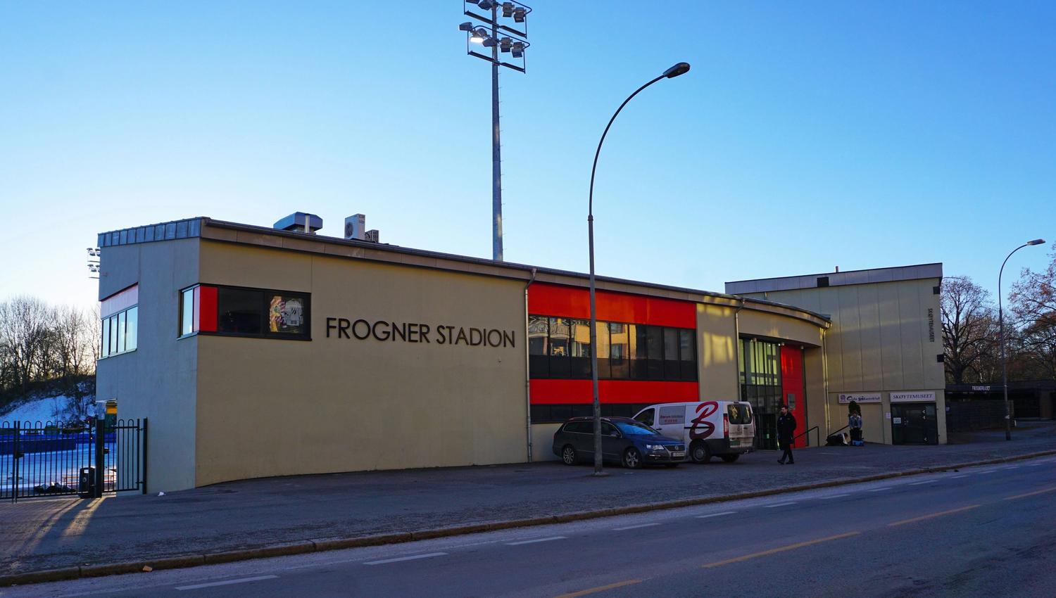 Exterior of building.