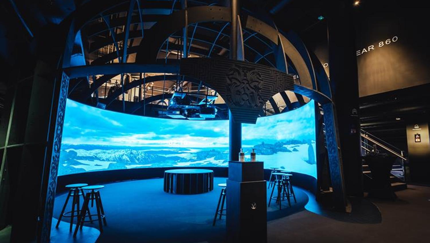SagaScope – a 270-degree film featuring original Viking content and experiences