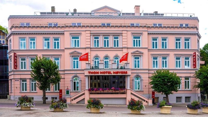 fasaden til Thon Hotel Høyers