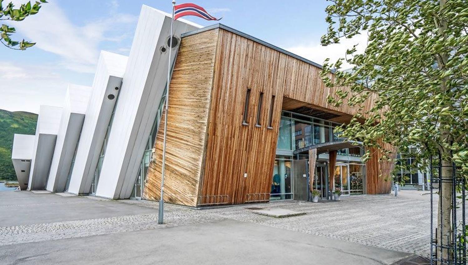The outside of Polaria in Tromsø