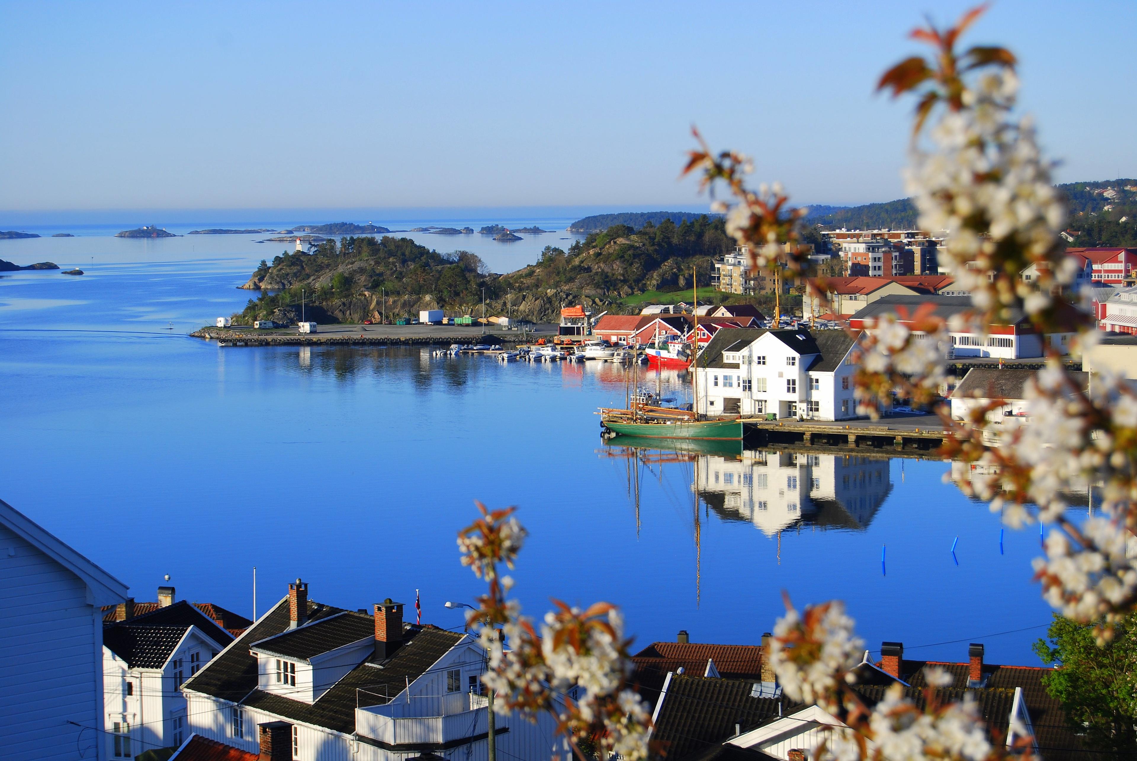 Utsikt fra Binabben.