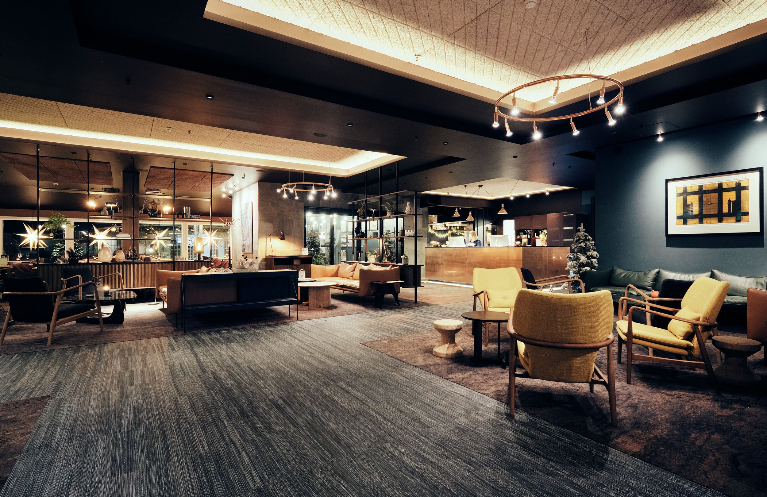 Lobby- resepsjon-Bergstadens Hotel