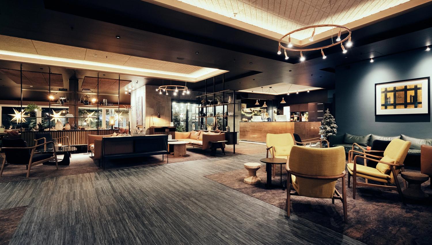 Lobby- resepsjon-Bergstadens Hotel