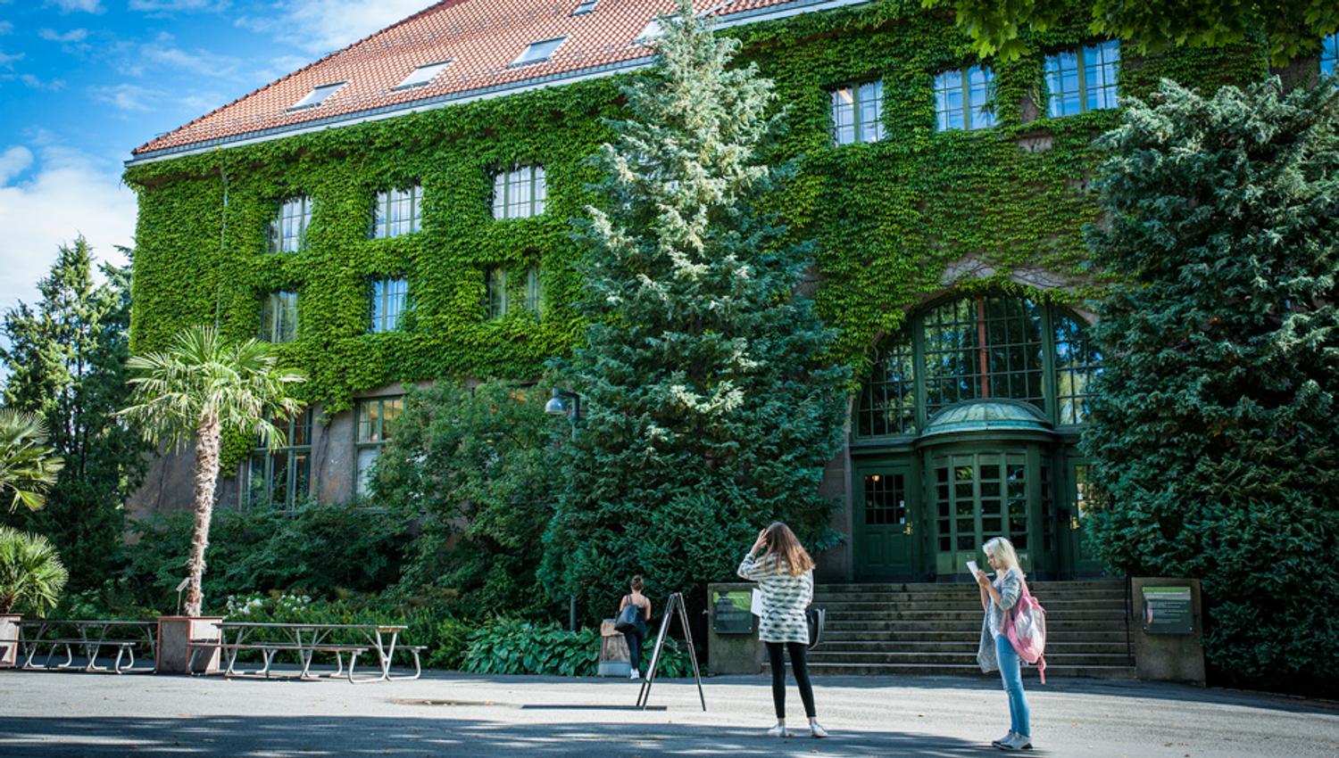 Grønne fronter. Botanisk hage, Oslo