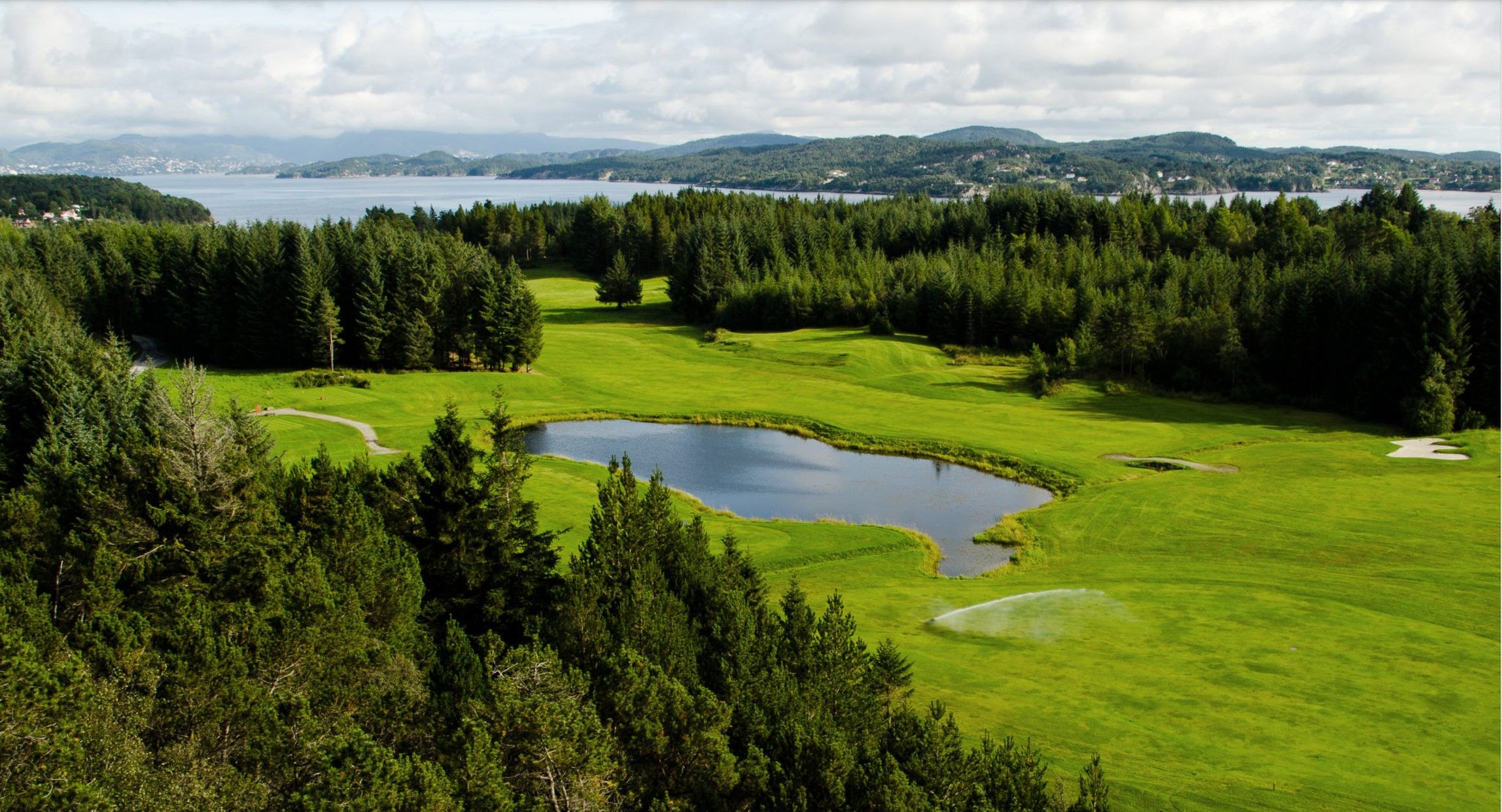 Loch 2 Meland Golf