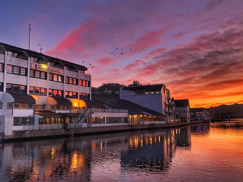 Maritim Fjordhotel i Flekkefjord