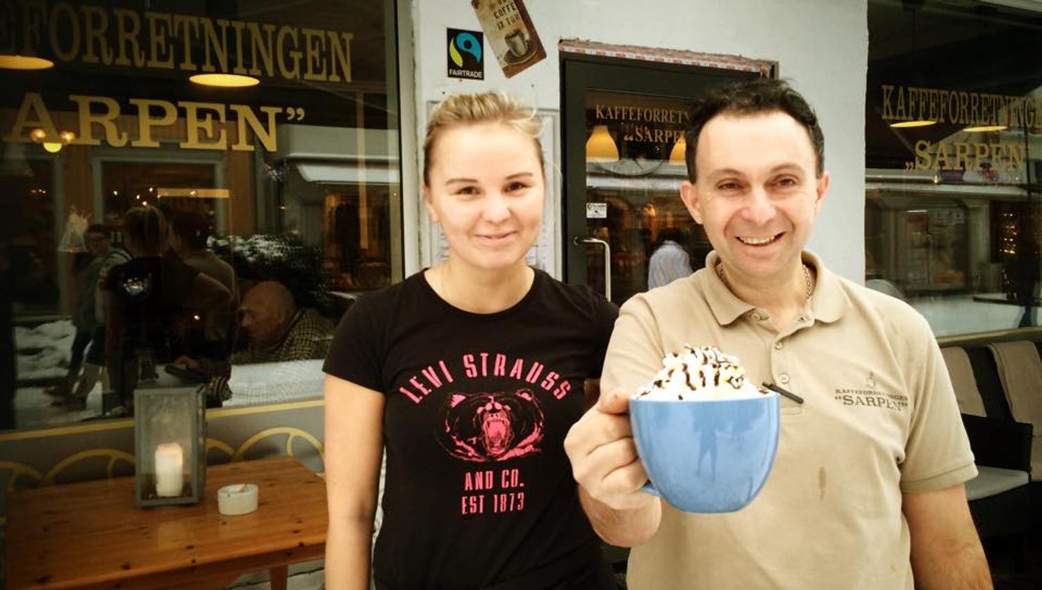 Kaffeforretningen Sarpen Nikos