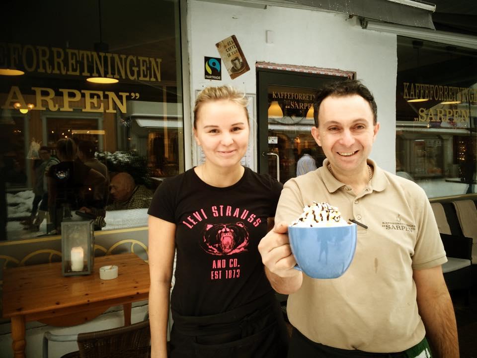 Kaffeforretningen Sarpen Nikos