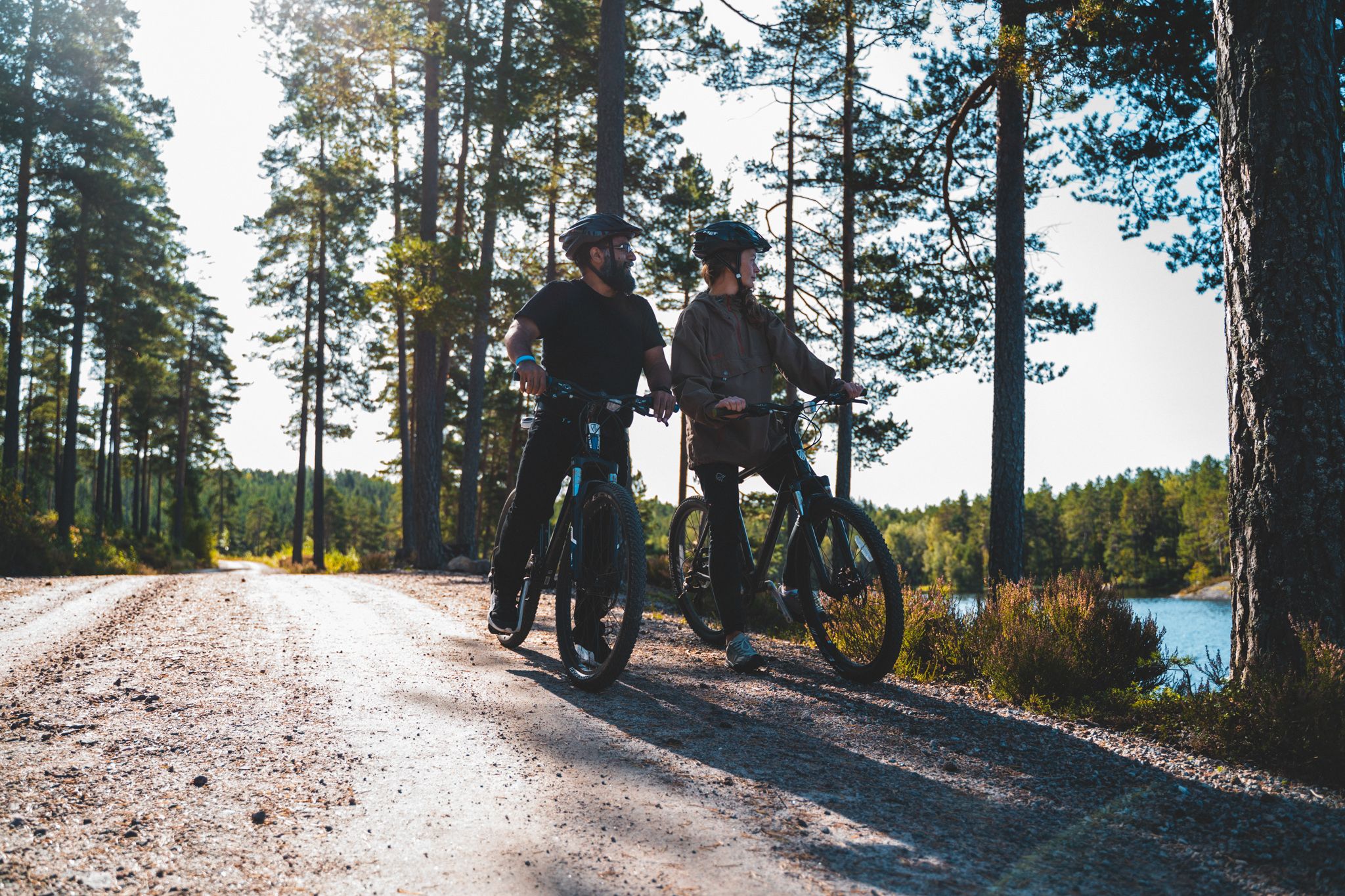 To syklister