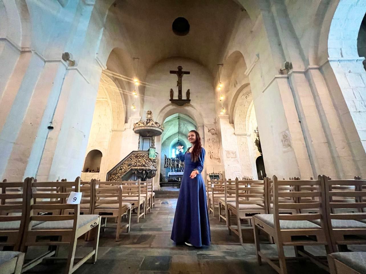 Ringsaker kirke er åpent for besøk i hele sommeren