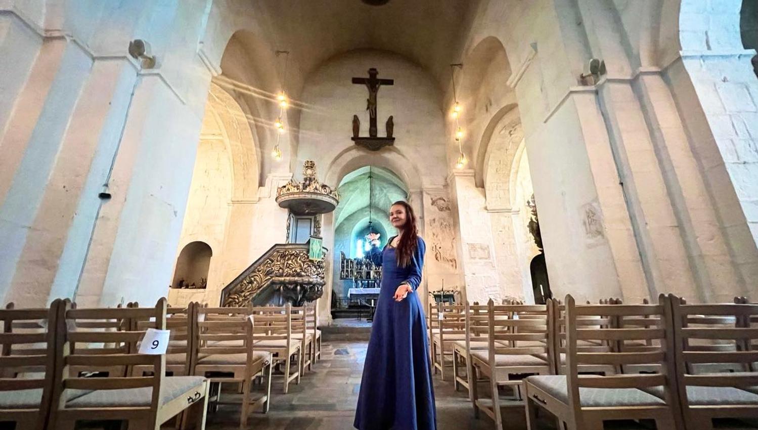 Ringsaker kirke er åpent for besøk i hele sommeren