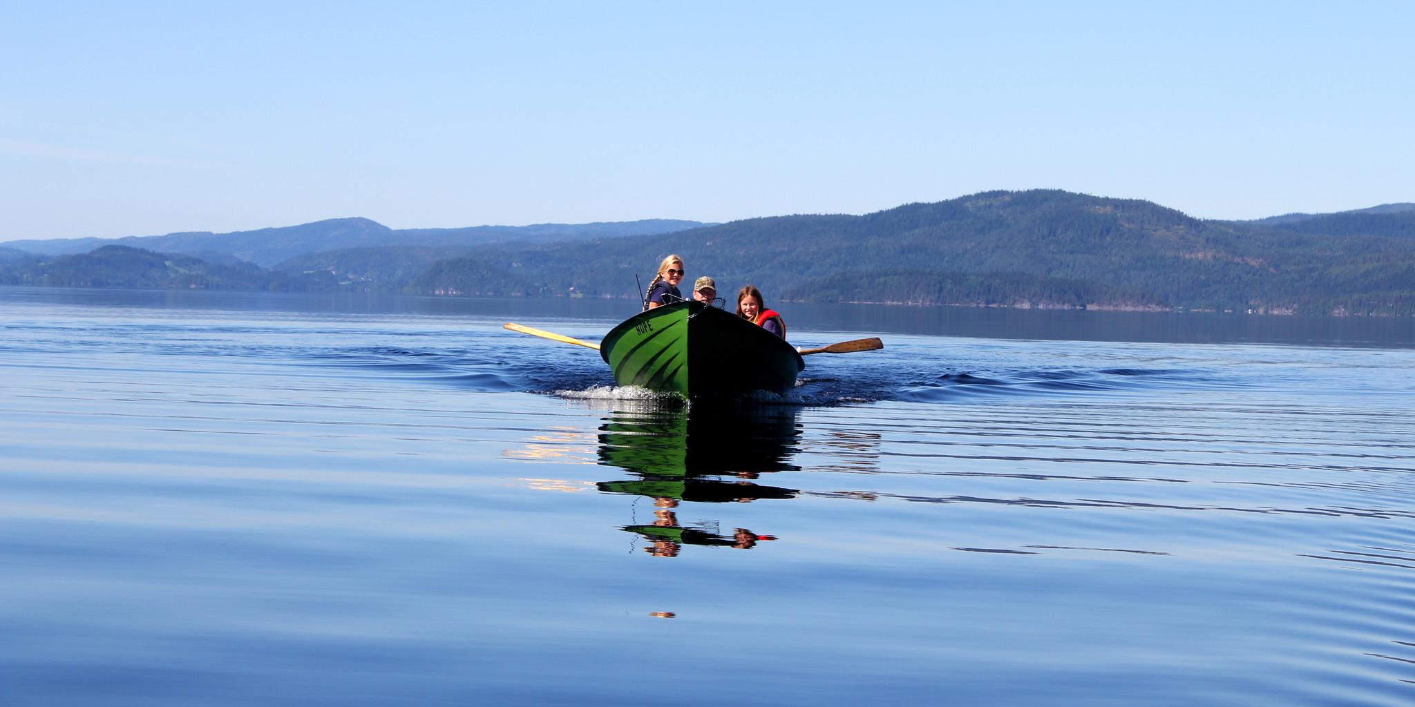 Fiske og båttur i Snåsavatnet