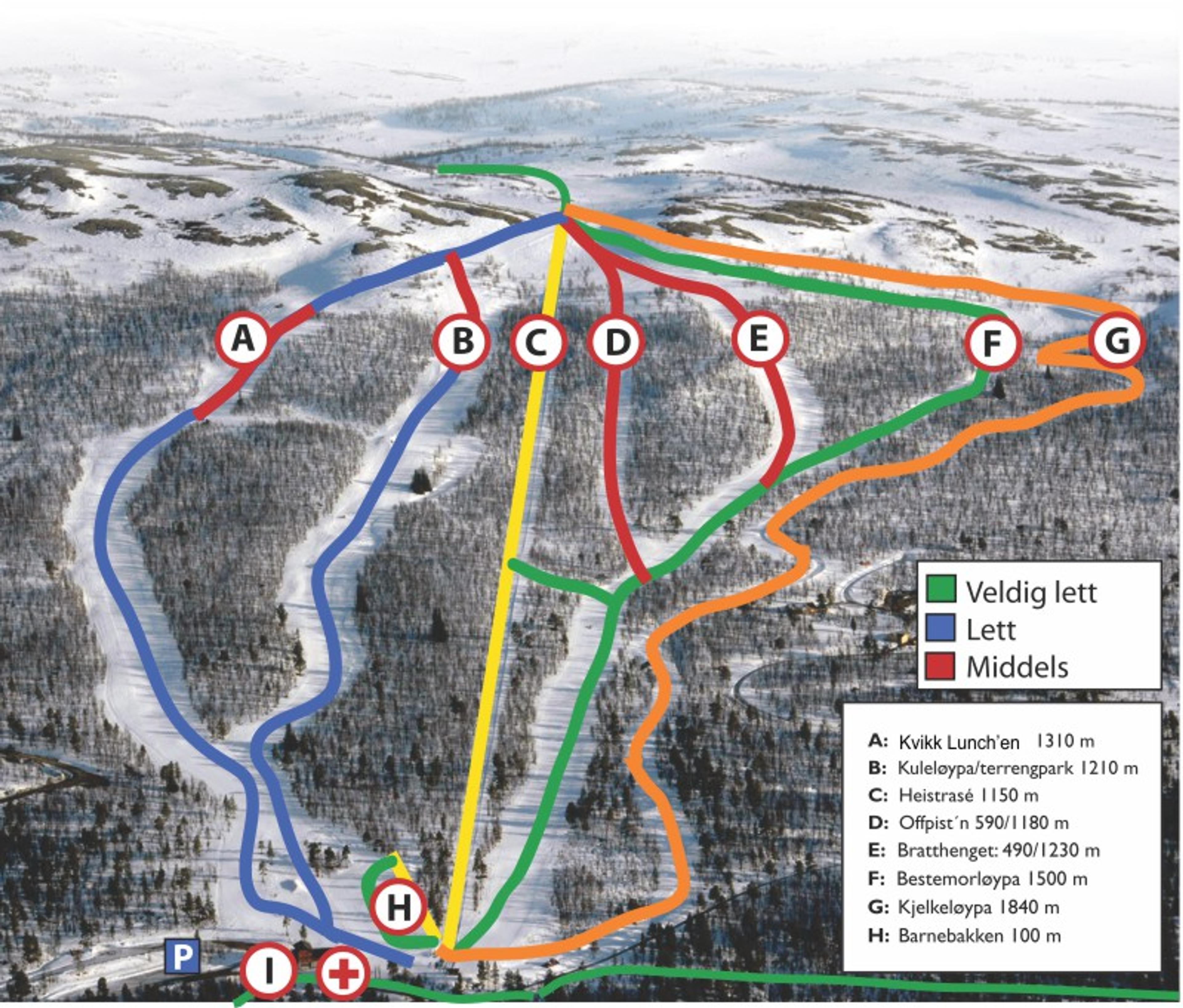 loypekart-dagali-fjellpark-skisenter