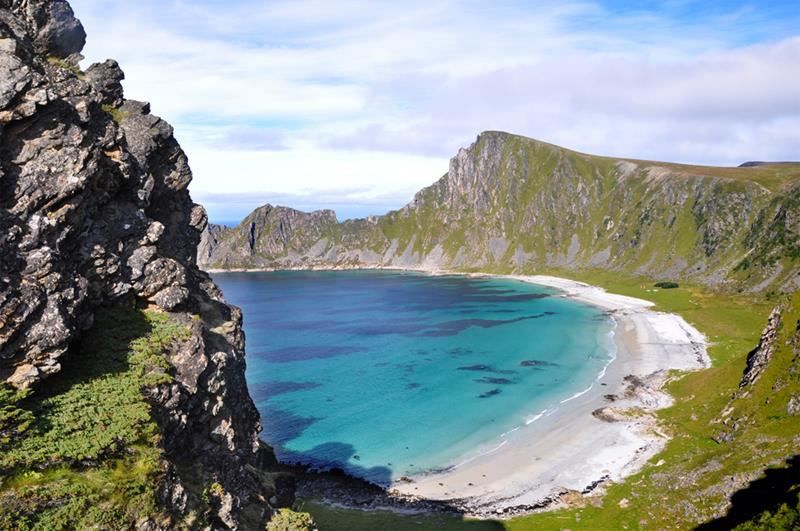 Måtind and Høyvika beach