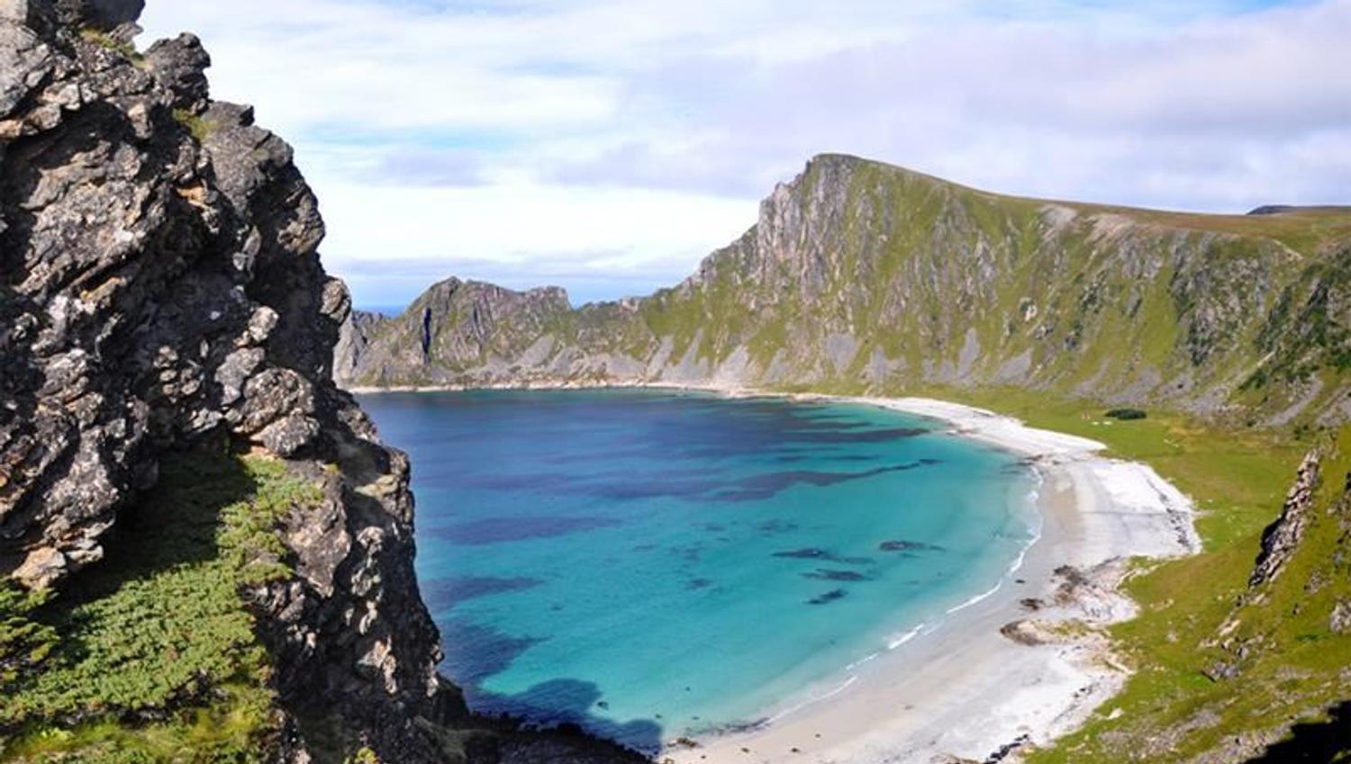 Måtind and Høyvika beach