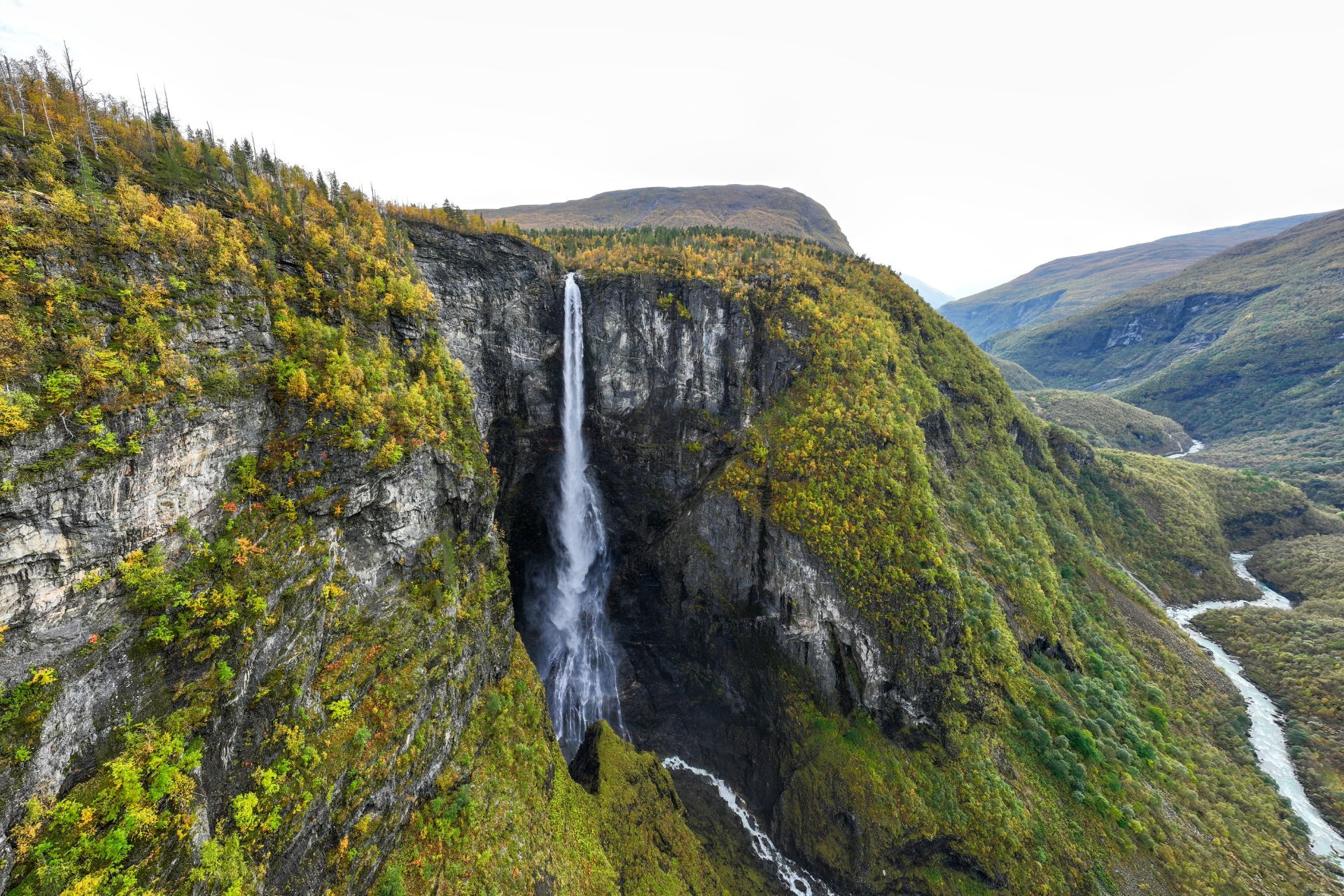 Vettisfossen Waterfall