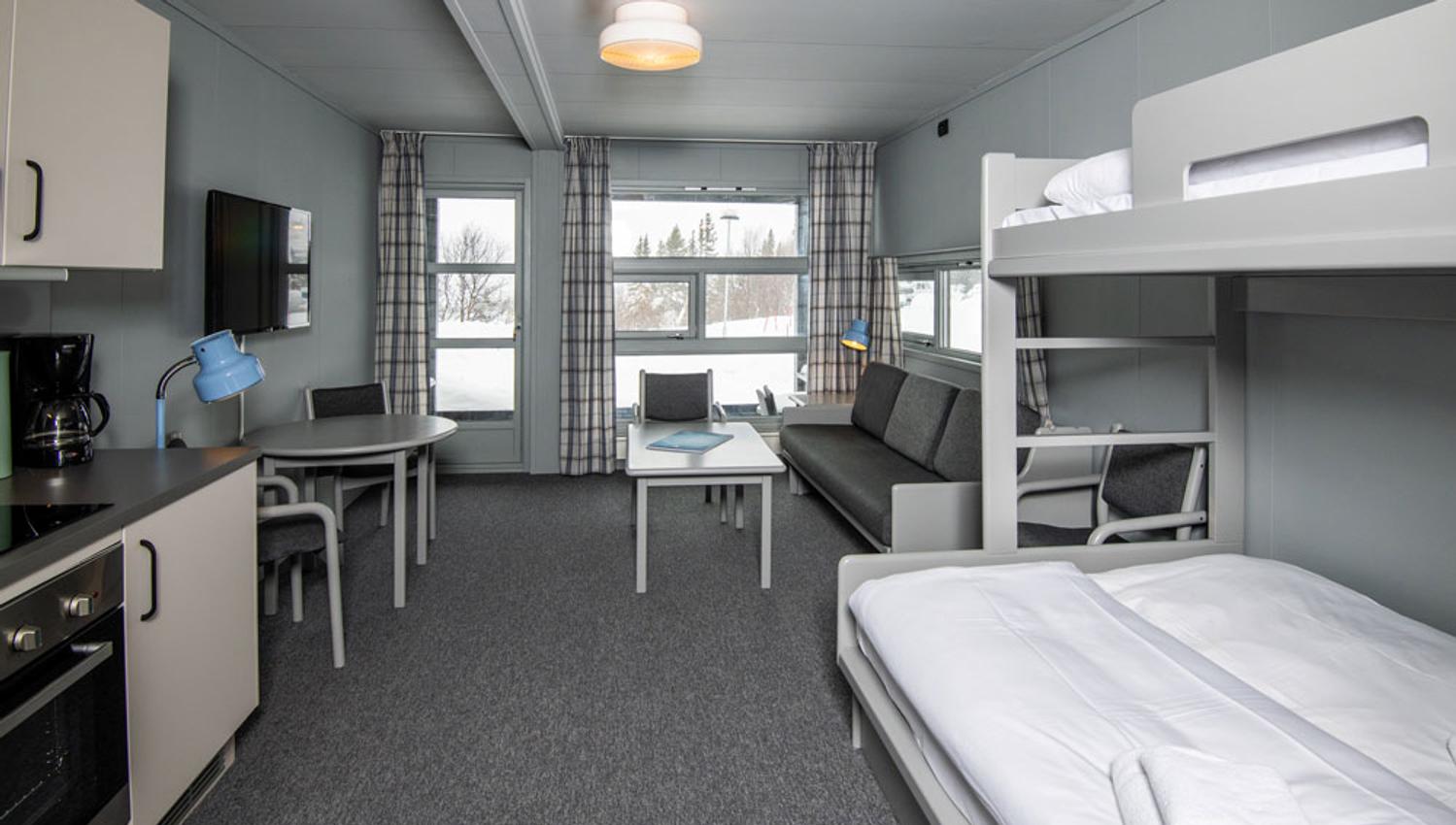 1-roms leilighet på Gaustablikk leiligheter