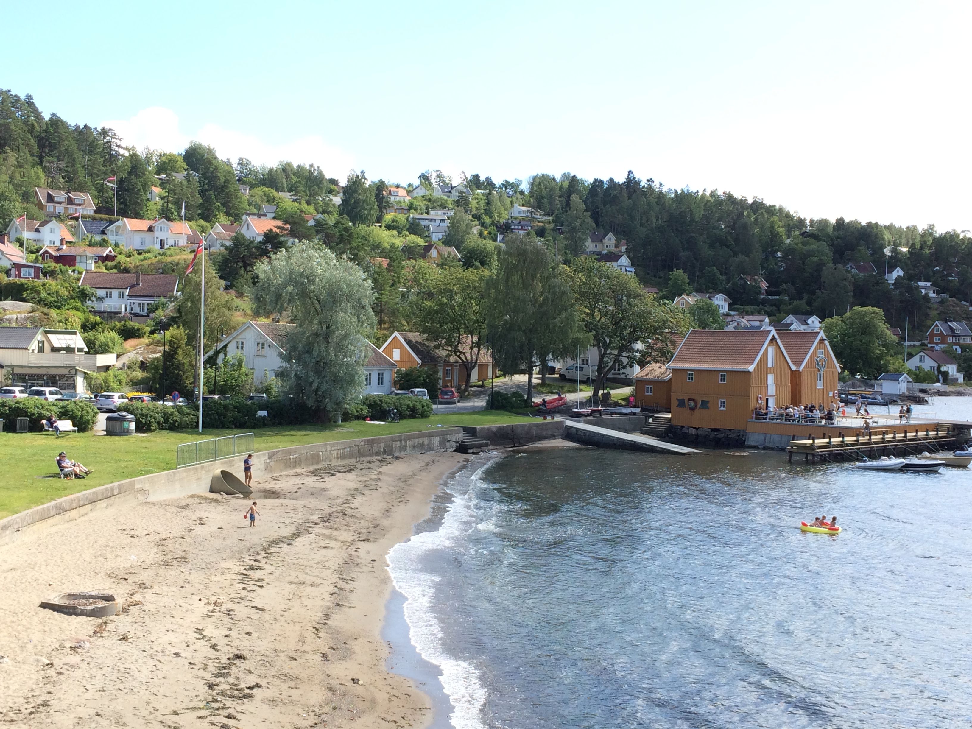 Hvitstenstranda i Vestby
