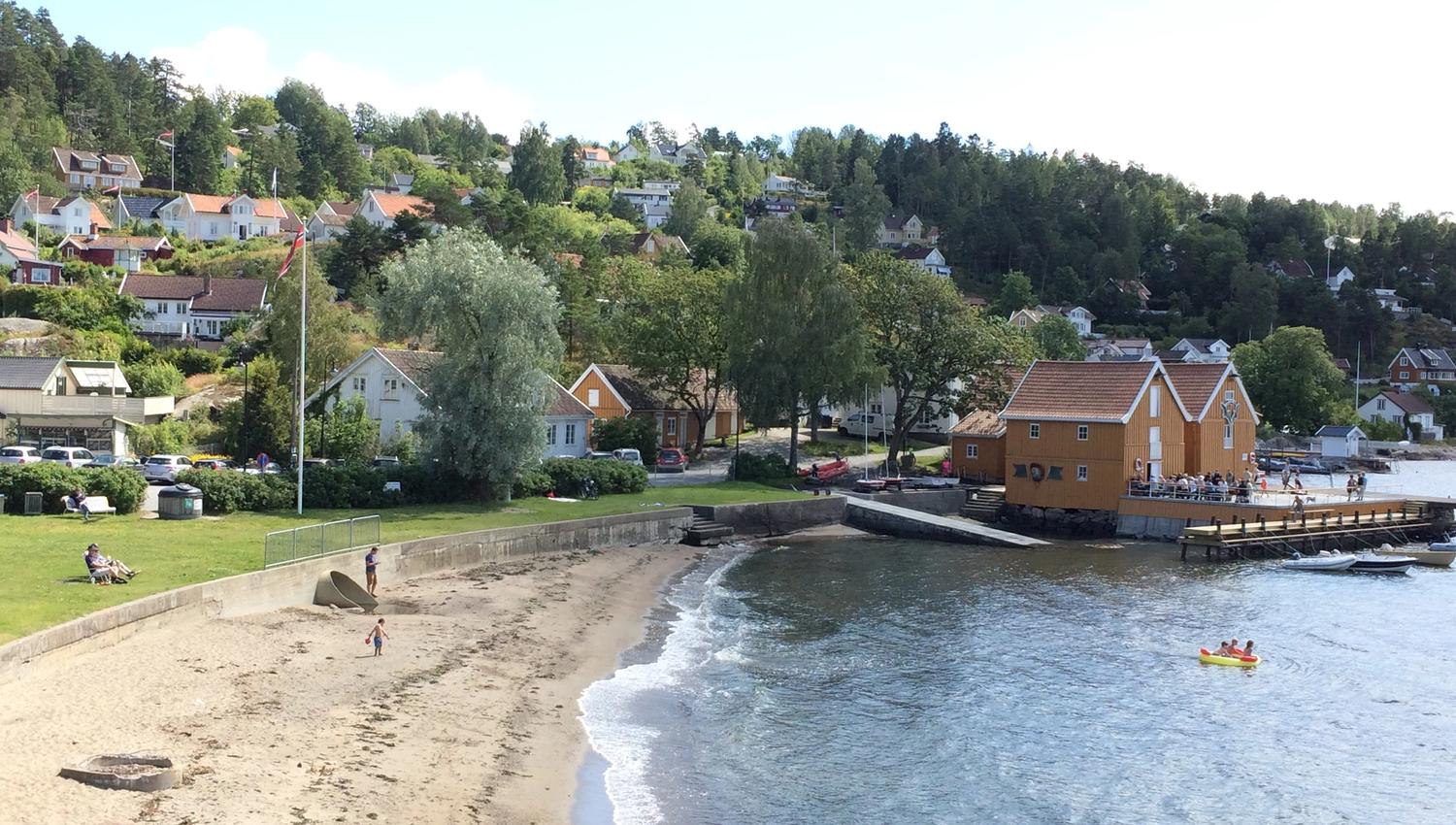 Hvitstenstranda i Vestby