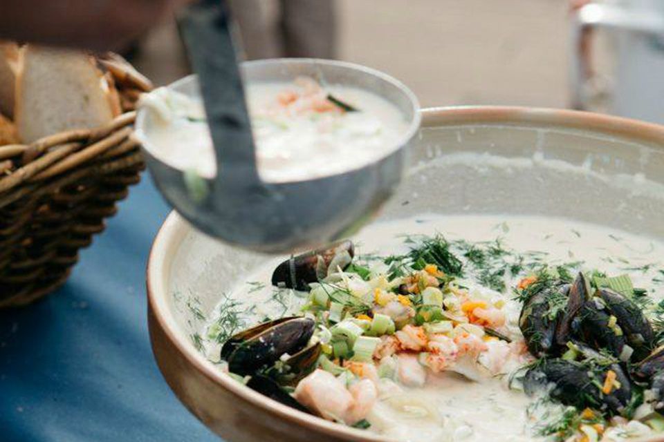 Fish soup.