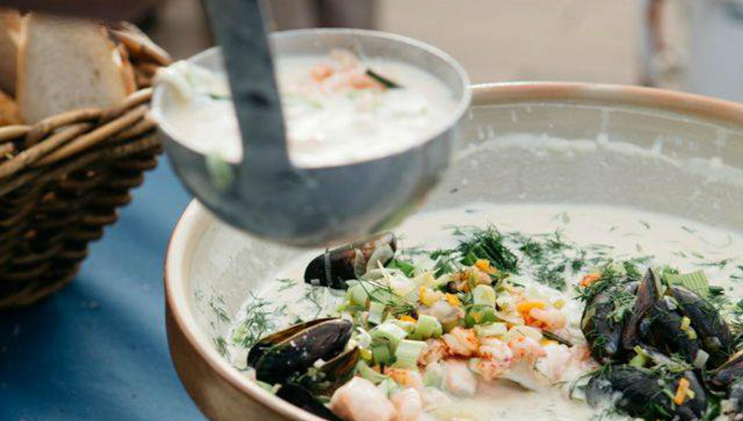 Fish soup.