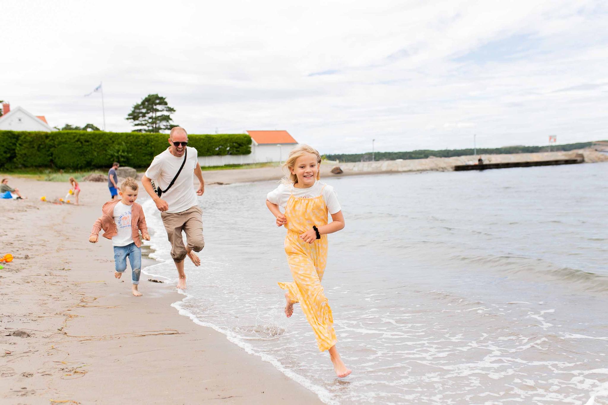 Badestrender i Sandefjord