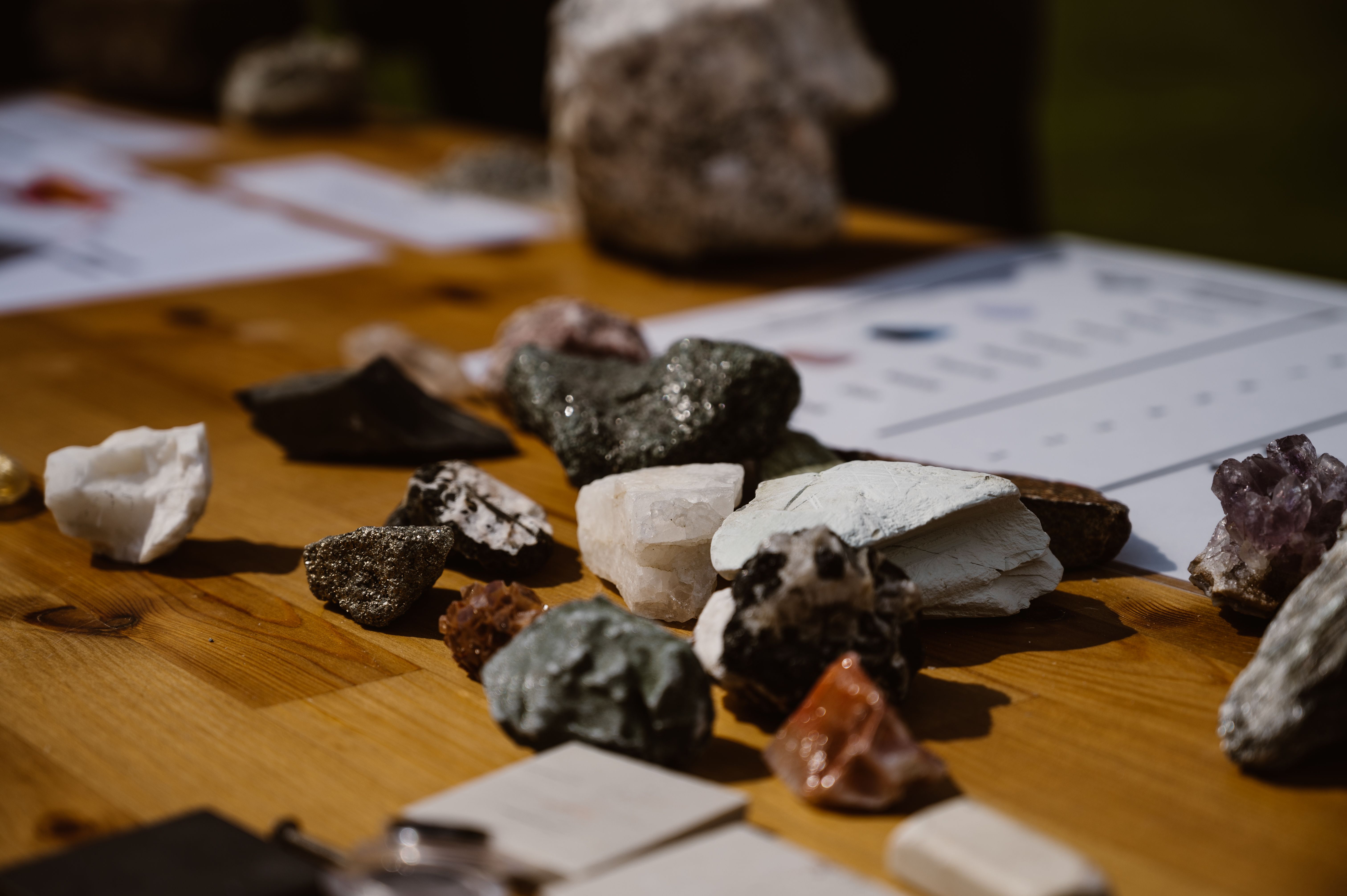 Spill med mineraler