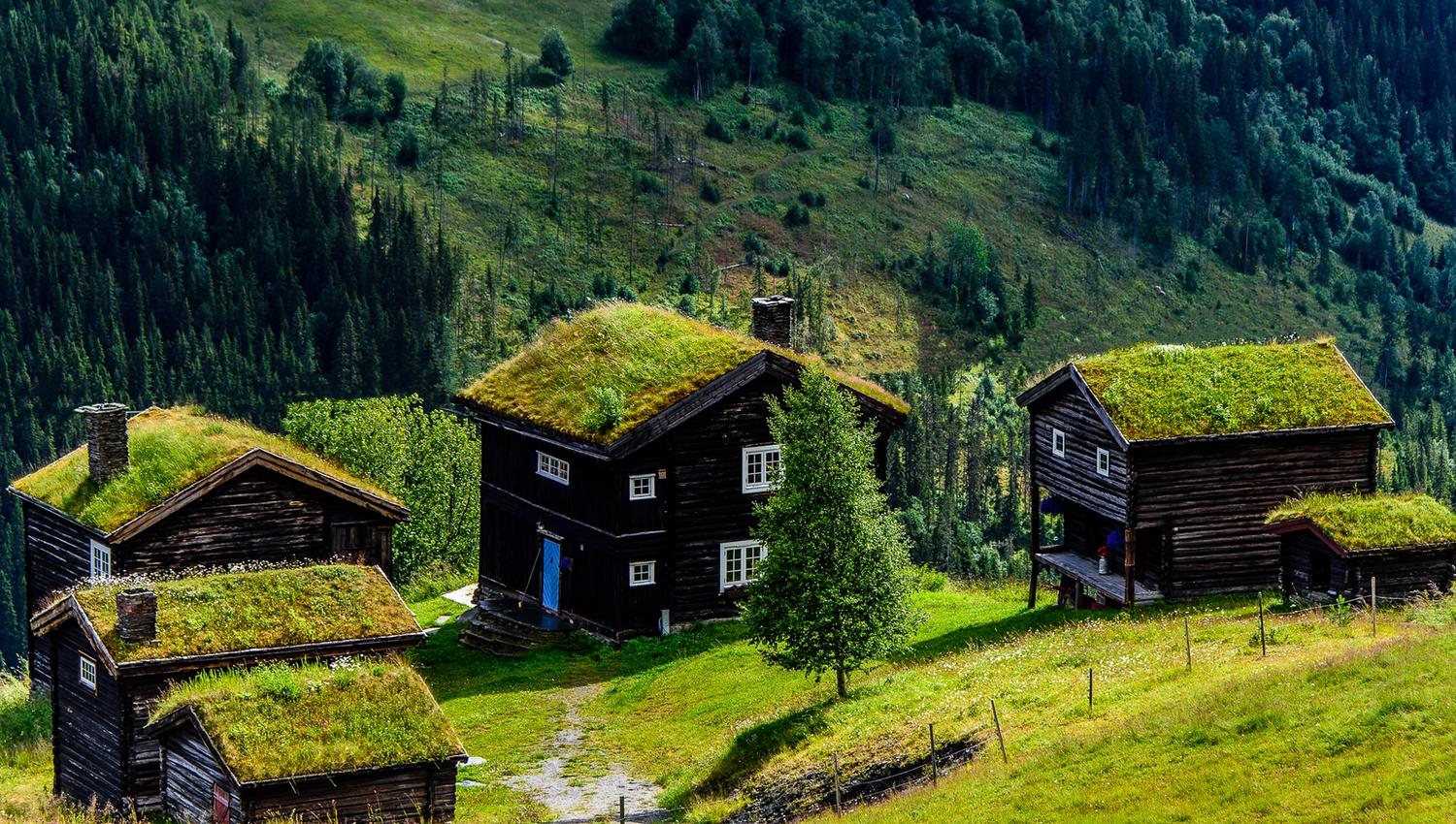 Peer Gynt vegen - hus