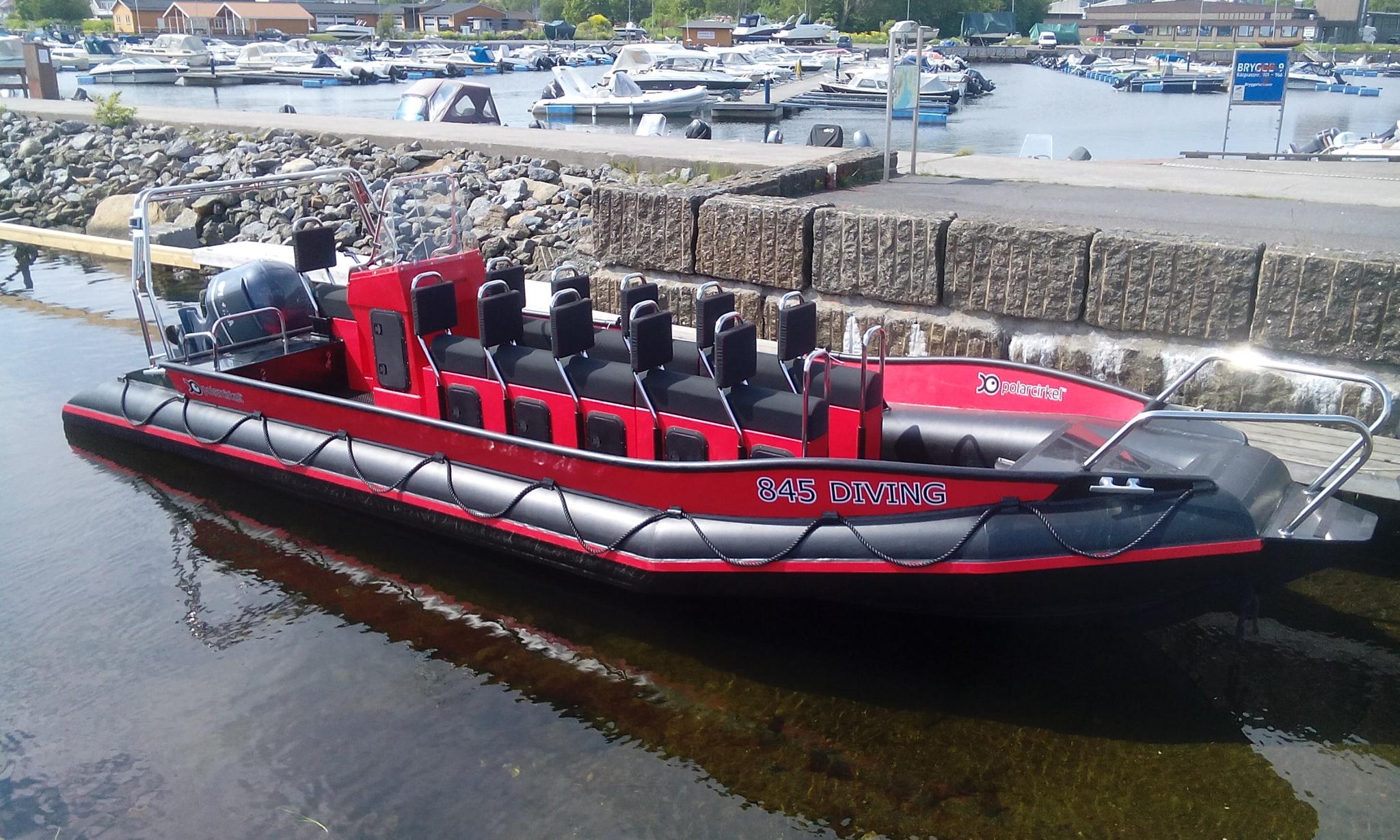 Taxibåt / RIB tur fra Stavern og Larvik