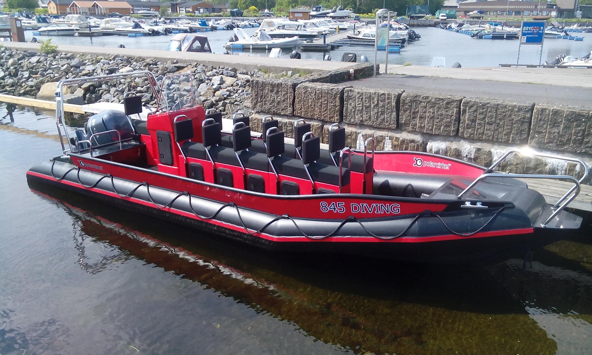 Taxibåt / RIB tur fra Stavern og Larvik