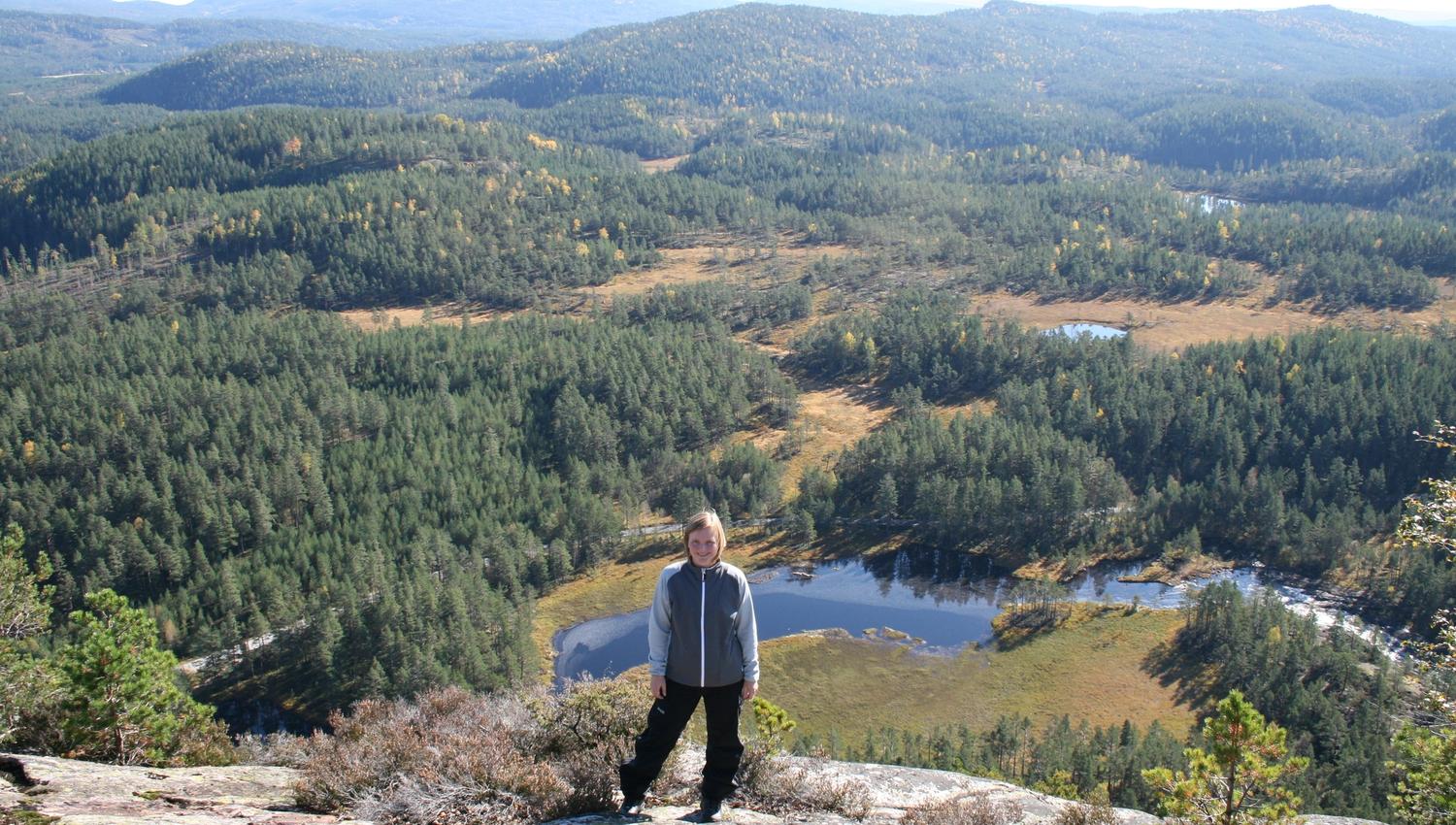 Topptur til Sagfjellet i Åmli