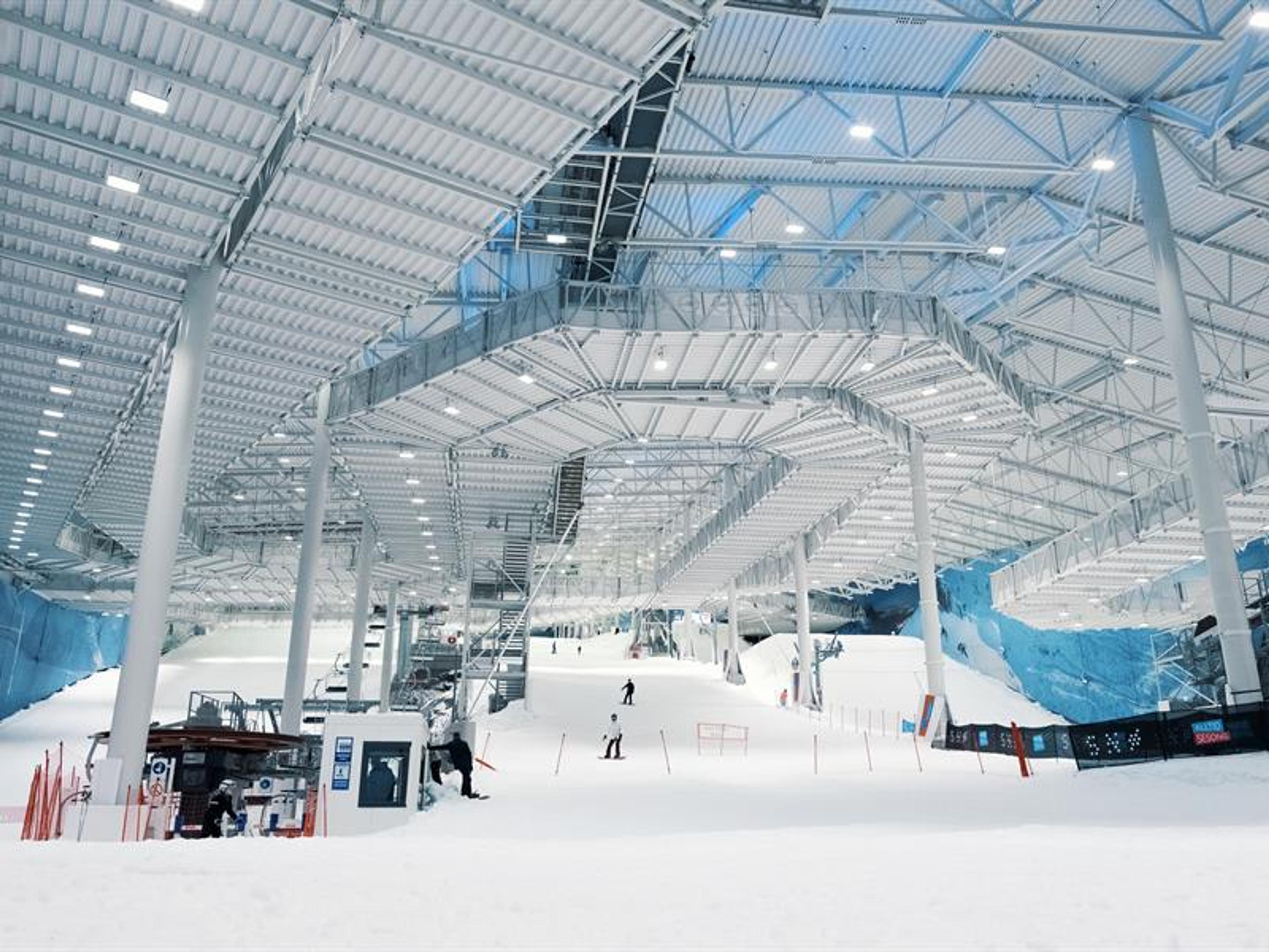 Innendørs skibakke på SNØ